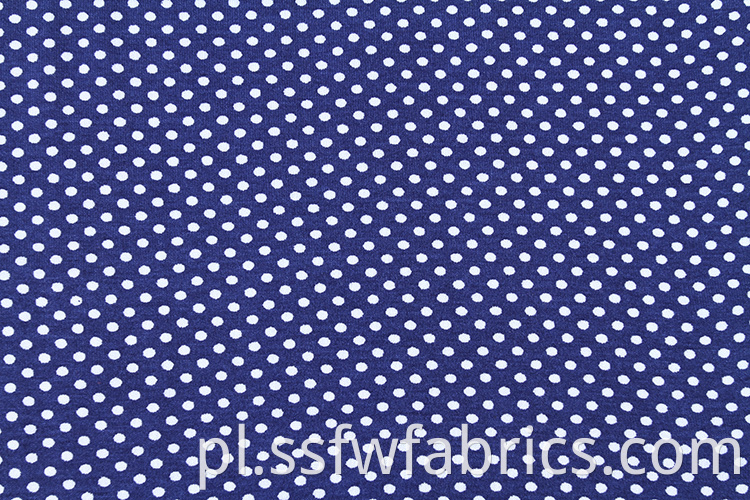 Custom Polka Dot Fabric Dress